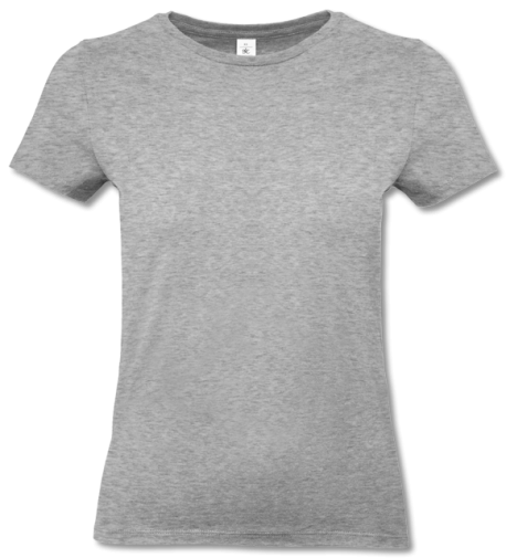 T-Shirt #E190 Women  sport grey | L