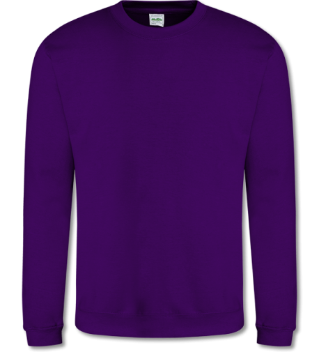 Kids Basic Sweater purple | 9-11 Jahre