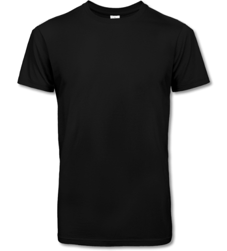 T-Shirt #E190 Men bis 5XL  schwarz | 4XL