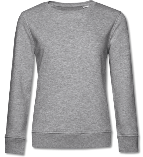 Womens Organic Sweater heather grey | M