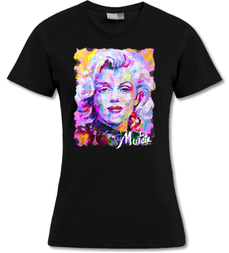 T-Shirt "M-Monroe"  Damen | schwarz | 2XL