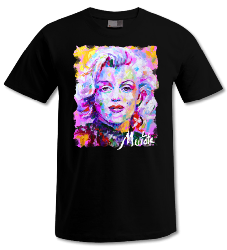 T-Shirt "M-Monroe"  Herren | schwarz | L