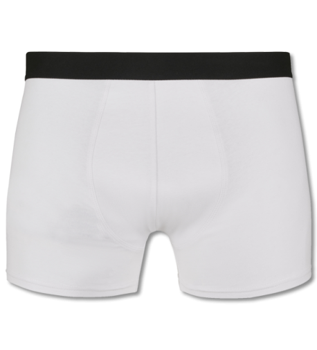 Boxershorts bis 5XL  white | L