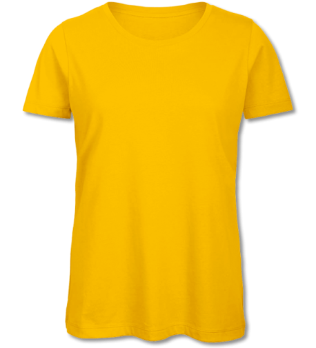 Bio-T-Shirt Inspire Women gold | S