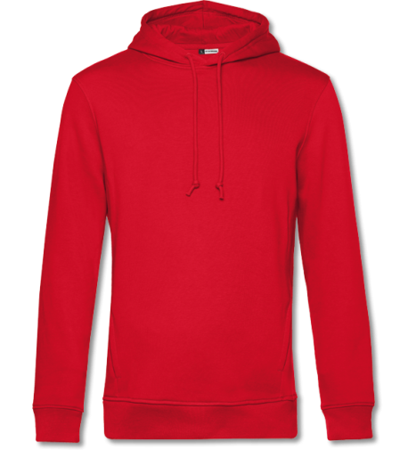Inspire Hooded Organic red | 2XL