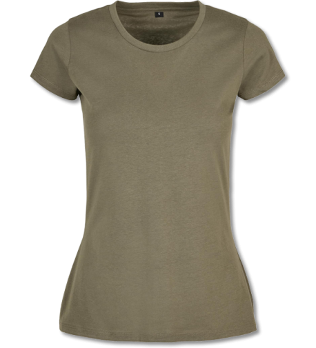 Ladies Basic T-Shirt olive | S