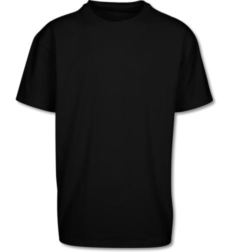 Heavy Oversize T-Shirt  black | L