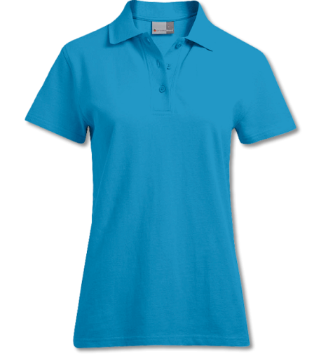 Womens Poloshirt Superior  turquoise | XL