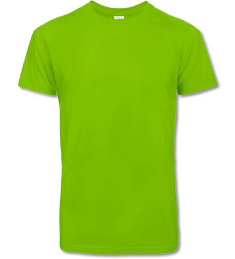 T-Shirt #E190 Men  orchid green | XS