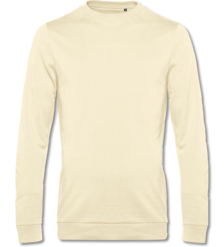 #Sweater mit French Terry  pale yellow | M