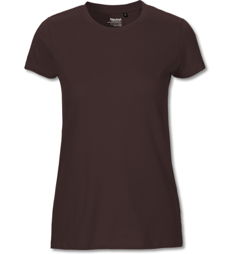 Bio Ladies Fit T-Shirt Fairtrade  brown | XS