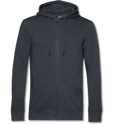 Inspire Zipped Hood Jacket asphalt | L