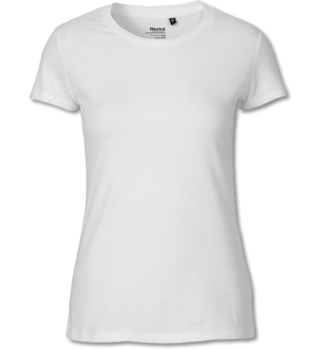 Bio Ladies Fit T-Shirt Fairtrade  white | XS