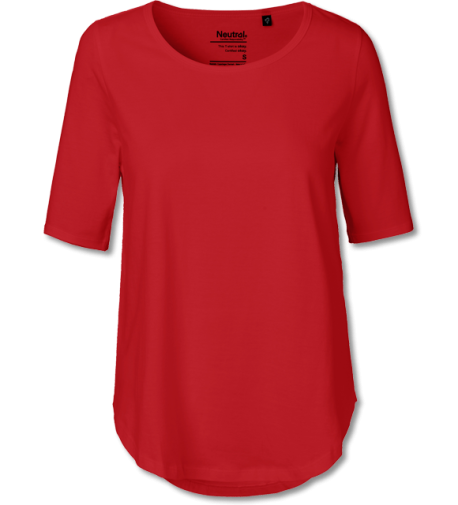 Bio Ladies Half Sleeve T-Shirt Fairtrade red | XL