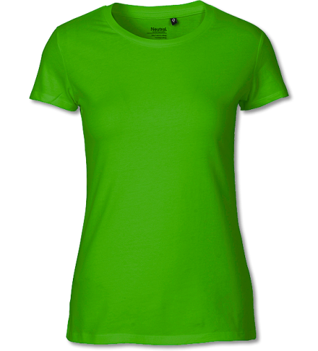 Bio Ladies Fit T-Shirt Fairtrade  lime | S