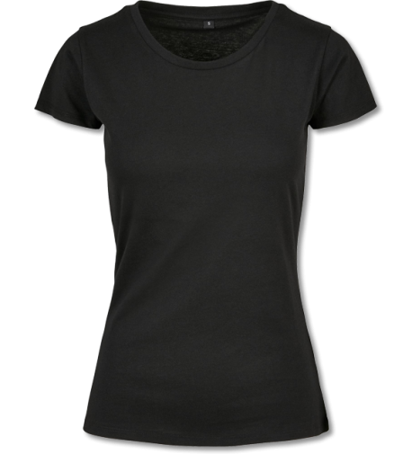 Ladies Basic T-Shirt black | 2XL