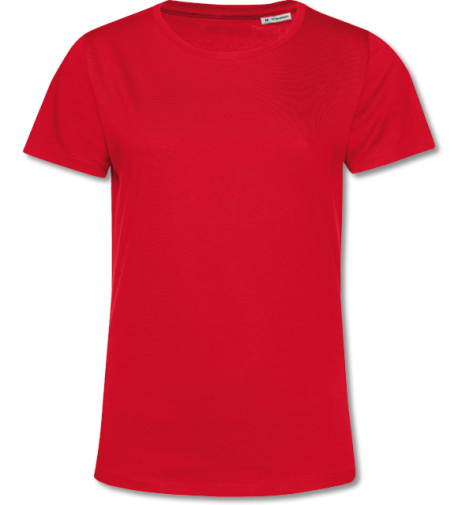 #Inspire E150 Women T-Shirt Organic red | M