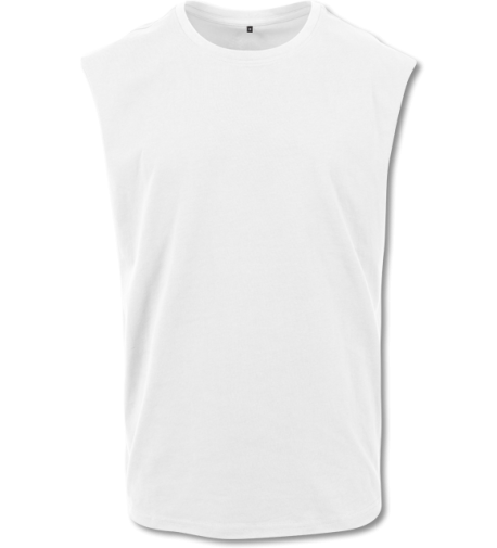 ärmelloses T-Shirt white | S