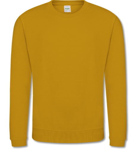 Kids Basic Sweater mustard | 9-11 Jahre
