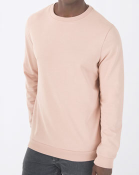 #Sweater mit French Terry Model